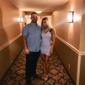 Light purple stretchy dress!